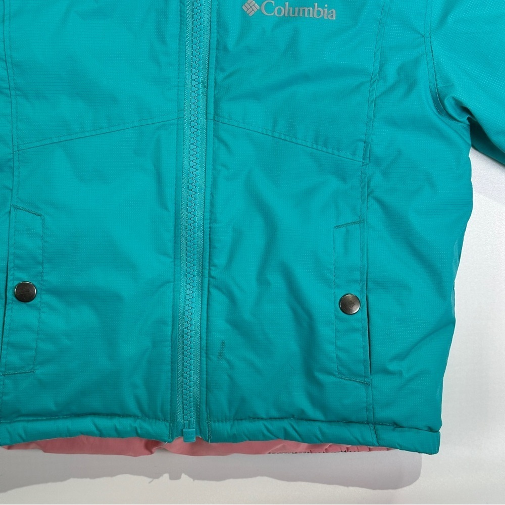 Columbia toddler winter jacket insulated reversible hooded 18–24M - Picture 3 of 13